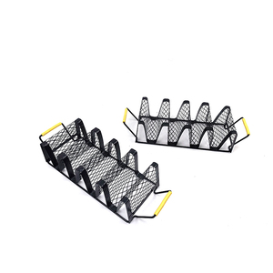 Soporte para <span class=keywords><strong>Tacos</strong></span> Mexicano Antiadherente Negro DaS con Asas de PP - Product Image 2