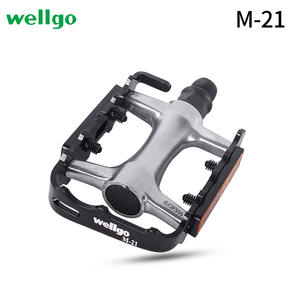 Pedales de Bicicleta Wellgo M-21 de Aleación de Aluminio 72x112mm para Bicicleta de Montaña y Carretera - Product Image 3