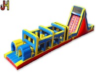 Parcours d'obstacles gonflable Labyrinthe Méga parcours d'obstacles pour enfants et adultes