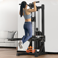 Machine à câble multifonctionnelle pour soulevés latéraux, équipement de gym robuste pour exercices d'extension des bras et entraînement de force de tout le corps