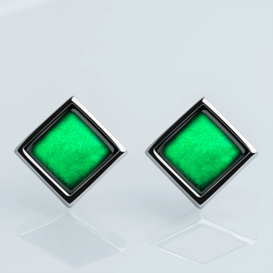 Pendientes de Plata S925 con Engaste de Jade Negro Natural Incrustado, Jadeíta de Grado A, Joyería de Alta Gama para Mujer, Ideales para Fiestas - Product Image 4