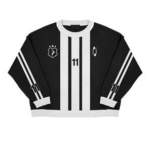 เสื้อฟุตบอลทรงโอเวอร์ไซส์แบบครอปสั่งทำพิเศษของ Tontons เสื้อฟุตบอลทรงบ็อกซี่วินเทจผ้าตาข่ายสั่งทำพิเศษ - Product Image 5