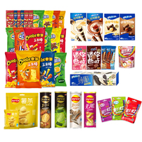 Caja de Muestras de Papas Fritas Lays/Cheetos/Galletas Oreo/Refrescos de Cola y Dulces Variados Exóticos