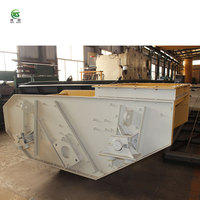 Crible vibrant linéaire pour le déshydratation des minerais avec boîte de vitesses vibrante 380V, tailles personnalisées pour le traitement des agrégats miniers et des minerais