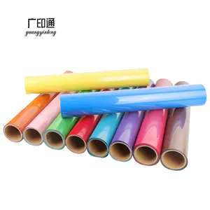 Guangyintong — feuilles en PVC mat non collant, taille personnalisée pour vêtements, feuilles de htv blanches, fournitures en vinyle, easycut pour la production en vrac