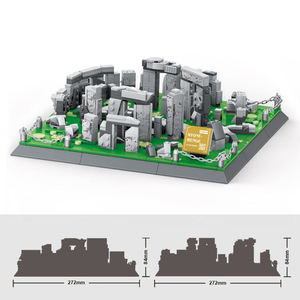 Wange 4224 Stonehenge Wiltshire Angleterre Attraction Touristique Blocs de Construction en Plastique pour Enfants Unisexe - Product Image 5