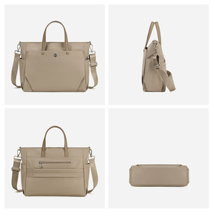 Vente en gros OEM ODM Sac fourre-tout pour ordinateur portable en nylon imperméable Sac à main d'affaires pour ordinateur Porte-documents pour femmes - Product Image 5