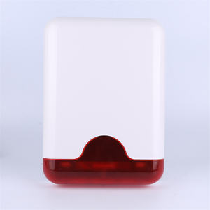 Sirena estroboscópica de fuego con cable para el hogar de 110 Db personalizada, advertencia de luz roja, alarma de sirena estroboscópica montada en la pared - Product Image 6