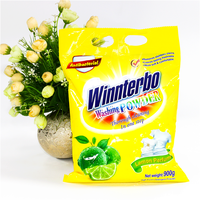 Lessive en poudre de marque Factory Winnterbo, parfum citron, bonne qualité, prix bas, vente en gros