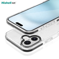 Étui antichoc intérieur de téléphone portable de conception de luxe pour l'iPhone 16