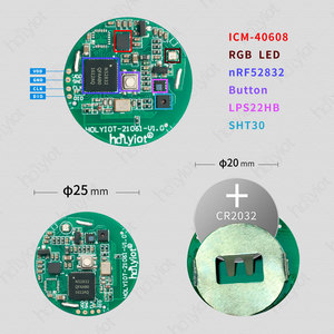 Holyiot NRF52832 Wasserdicht IP66 6-Achsen-Temperatur Luft feuchtigkeit beschleunigung messer Gyroskop Luftdruck Ble Beacon Bewegungs sensor - Product Image 6
