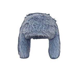 Bán Buôn Hot Cô Gái Quirky Tai Thỏ Sang Trọng Áo Thun Mùa Đông Mũ Phụ Nữ Ấm Dày Mùa Đông Lông Mũ Với Tai Thỏ - Product Image 4