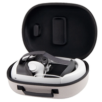 Casing pembawa perjalanan baru untuk Meta Quest 3 Headset pengendali EVA tas penyimpanan cangkang keras dengan jala untuk Meta Quest3 VR