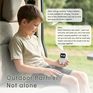 Zibby <span class=keywords><strong>Robot</strong></span> Intelligente 4G con Chatbot AI |   Giocattoli Educativi AI per Bambini con Schermo Touch, Wi-Fi, ChatGPT, Scheda SIM e Servizio OEM - Product Image 6