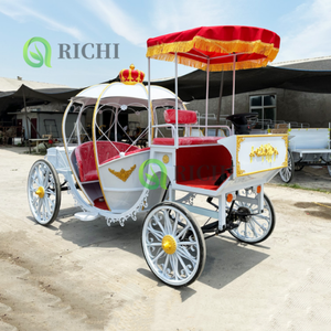 Chariot de mariage en forme de citrouille pour événements scéniques, couleur personnalisée, <span class=keywords><strong>prix</strong></span> direct usine, idéal pour les expositions commerciales - Product Image 5