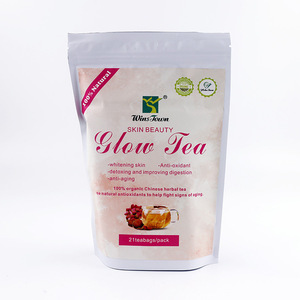 Té Herbal Orgánico NutriCha Rose Glow, Esencial para Aclarar y Blanquear la Piel, Nutritivo para el Cuidado Facial y Corporal <span class=keywords><strong>de</strong></span> la Mujer, 10 Bolsitas - Product Image 2