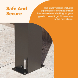 Pérgola Inteligente de Aluminio con Control por Aplicación, Sistema de <span class=keywords><strong>Techo</strong></span> Bioclimático Impermeable con Luces LED, <span class=keywords><strong>3x4</strong></span>, 4x4, 5x3, 6x4m, Fácil de Montar - Product Image 6