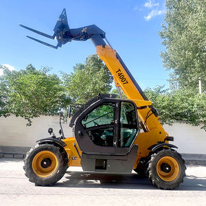 מחיר טלסקופי 4 טון 7 מטר מעמיס מסתובב הידראולי דיזל טלסקופי קומפקטי מלגזה טלסקופית עם זרוע טלסקופית - Product Image 1