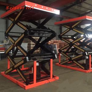 Meja angkat gunting tetap multi-bahasa <span class=keywords><strong>3000kg</strong></span>, sistem hidrolik untuk penggunaan kargo di seluruh dunia dan otomotif - Product Image 6