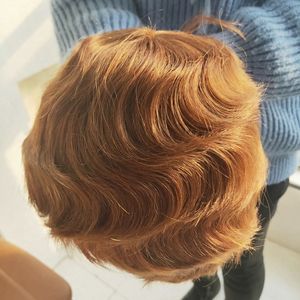 Pixie curly wig non lace wig hair ventilation <span class=keywords><strong>machine</strong></span> make the short curly wig sew <span class=keywords><strong>machine</strong></span> short curl hair - Product Image 5