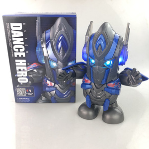 مخصصة راتينج بي في سي لعب عالية الجودة معروفة و يمكن الغناء و الرقص روبوت مع ضوء الرقص بطل شخصيات كرتونية بطل السوبر - Product Image 3