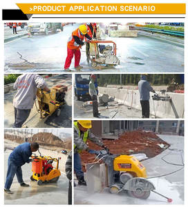 Machine à découper le béton, machine à découper les sols en béton, machine à découper les rainures d'asphalte, coupe-route en bitume - Product Image 2