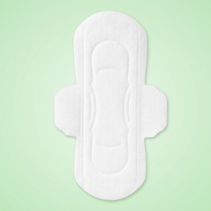 Serviettes hygiéniques Happy Moonday en coton biologique, taille moyenne, avec noyau absorbant ultra-fin et forme ailée confortable pour usage féminin - Product Image 2