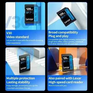 High Speed <b>Card</b> 800X Pro 32GB 64GB 128GB 256GB Memory Classe 10 3D 4K V30 Video up to 150MB/s for <b>Camera</b> 800X Pro High Speed - Product Image 6