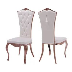 viscount dining chairs velvet gold dusty rose with fringes leisure gold metal leather chair tassel