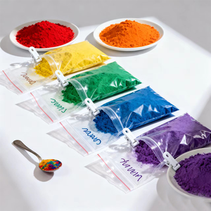 Натуральный пигментный порошок-красный, желтый, синий, зеленый, черный порошок, оранжевый, золотой, водорастворимый-пищевой краситель - Product Image 3