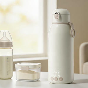 Portable USB Baby Bottle Warmer - Fast Heating for Breast Milk &amp; Formula, Wireless Rechargeable for <strong>Travel</strong>, Car - Product Image 6