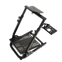 Support de simulateur de course pliable universel tout-en-un pour gagner de la place
