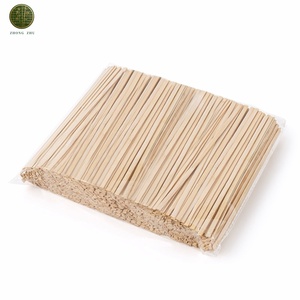 Palitos Agitadores de Café de Bambú Biodegradable Natural de 140 mm, con Logotipo Personalizado, Agitadores Desechables al por Mayor para Té, Cócteles, Cafeterías y Bares - Product Image 1