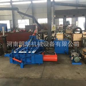 Presse à ferraille métallique haute densité en acier au carbone Henan Minglang pour la compression des matières premières de fonderie - Product Image 1