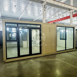 Tùy chỉnh 20 ft 40 container nhà mở rộng hai phòng ngủ thép container nhà di động chuyển đổi container - Product Image 1