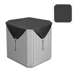Air Conditioner Outdoor Unit <b>Cover</b> 600D Oxford Cloth Striped Waterproof Dust Protection 71x71cm 81x81cm 91x91cm Screw Fixing - Product Image 2