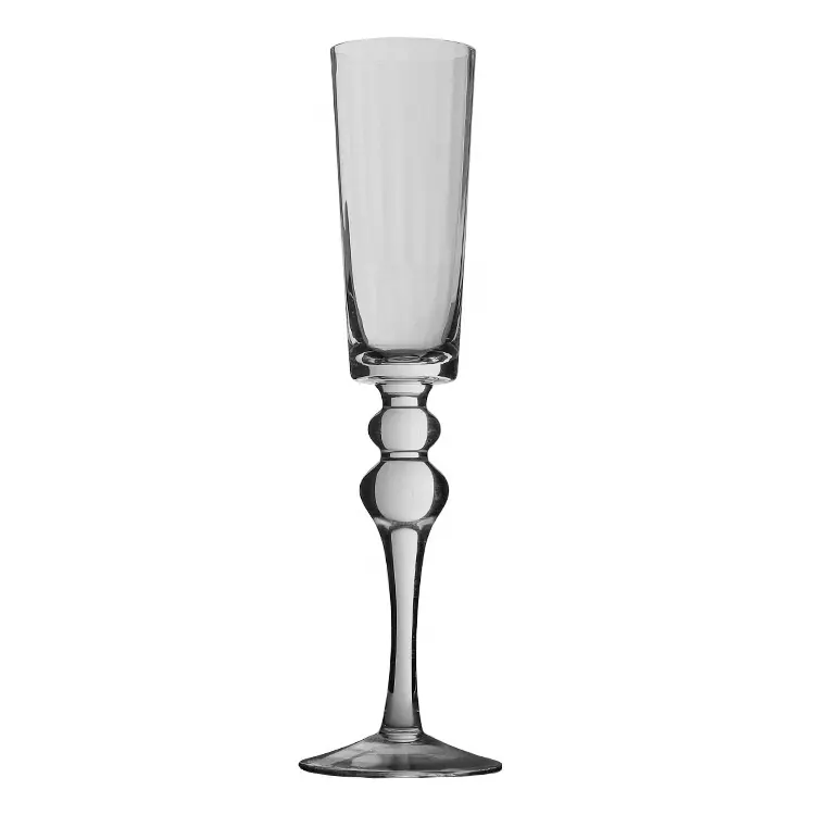 Champagne glass goblet home use creative colourful pronged sparkling wine glasses