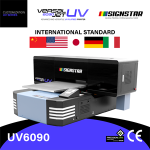 Imprimante à plat numérique UV 6090 avec tête d'impression <span class=keywords><strong>Epson</strong></span> I3200 60*90cm, machine d'impression tout-en-un pour cadeaux personnalisés - Product Image 1
