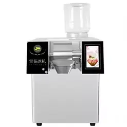 Nieuwe Aankomst Commerciële Bingsu Machine Sneeuw Flack Ijs Machine Sneeuwvlok Ijs Scheermachine