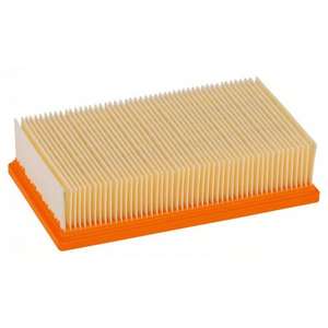 Bosch-2607432033ตัวกรองเซลลูโลสแบบแบนจีบสำหรับ3165140713566แก๊ส35-55-EAN อุปกรณ์เครื่องมือไฟฟ้า - Product Image 1