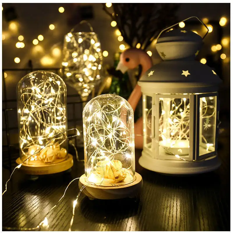 Hoge Kwaliteit Outdoor Waterdichte Ip44 Koperen Draad Lichtslingers Feest Kerst Decoratie Licht