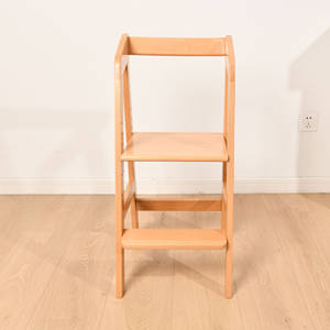 Torre de Aprendizaje para Niños Pequeños, Taburete de Madera para Cocina, Diseño Moderno Ajustable, Multifuncional para Apartamentos y Escuelas - Product Image 3