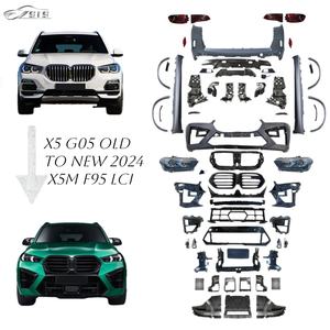<span class=keywords><strong>2018</strong></span> + <span class=keywords><strong>X5</strong></span> G05 a 2024 X5M F95 LCi kit corpo PP paraurti tubi di scarico parafanghi fari per posizione anteriore e posteriore - Product Image 1