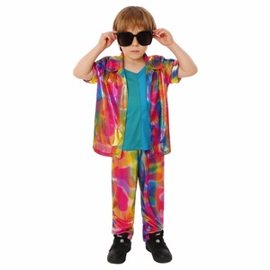 Disfraz de estilo punk para niños, traje para juegos de rol, actuación en escenario, talla M para niños - Product Image 2