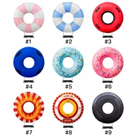 Support de toile de fond rond en métal de 6,5 pieds avec cadre à double anneau et housse rouge foncé pour événements, fêtes d'anniversaire sur le thème des voitures de course et cabines photo