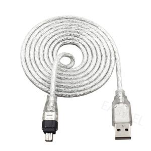 Cáp Dữ Liệu <span class=keywords><strong>USB</strong></span> 2.0 5Feet <span class=keywords><strong>Firewire</strong></span> IEEE 1394 Dành Cho Máy Quay <span class=keywords><strong>MINI</strong></span> DV HDV Để Chỉnh Sửa Pc - Product Image 2