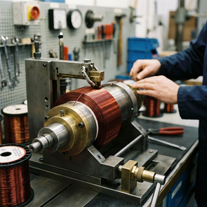 Alambre Magnético Plano de Cobre 180C Recubierto de Poliimida Rectangular para Bobinado de Transformadores de Alta Potencia y Calentamiento con Reducción de Corrientes de Foucault - Product Image 6