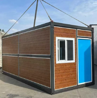 Hôtel conteneur extensible économique, maison préfabriquée de luxe compacte avec salle de bain