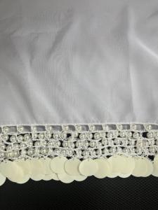 Fazzoletti Quadrati all'Uncinetto con Paillettes, Yalikhta Assiro per Decorazione Sciarpe da Matrimonio - Product Image 4