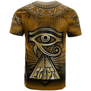 Camiseta de verano de manga corta de estilo Vintage de <span class=keywords><strong>Egipto</strong></span> hecha <span class=keywords><strong>a</strong></span> <span class=keywords><strong>medida</strong></span> para hombres camisetas personalizadas de POOD estampadas-Drop Shipping ropa de ocio - Product Image 2